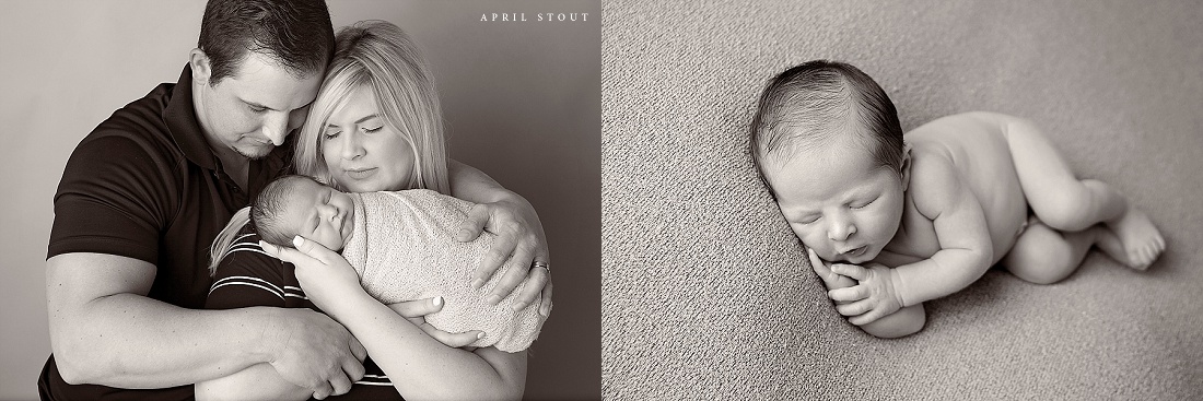 Broken Arrow Oklahoma newborn baby infant photography