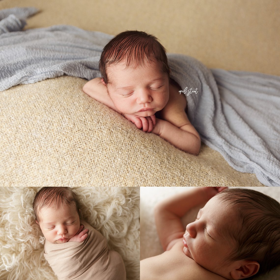 Broken Arrow Oklahoma newborn baby infant photographer