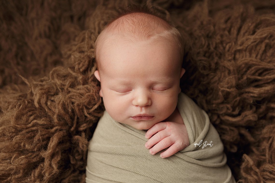 coweta oklahoma newborn baby boy photographer April Stout