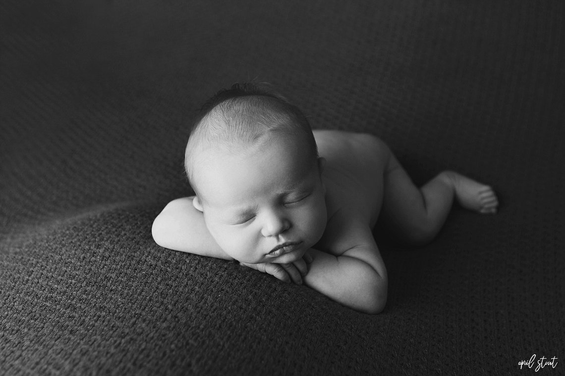 Broken Arrow oklahoma newborn baby boy photographer April Stout