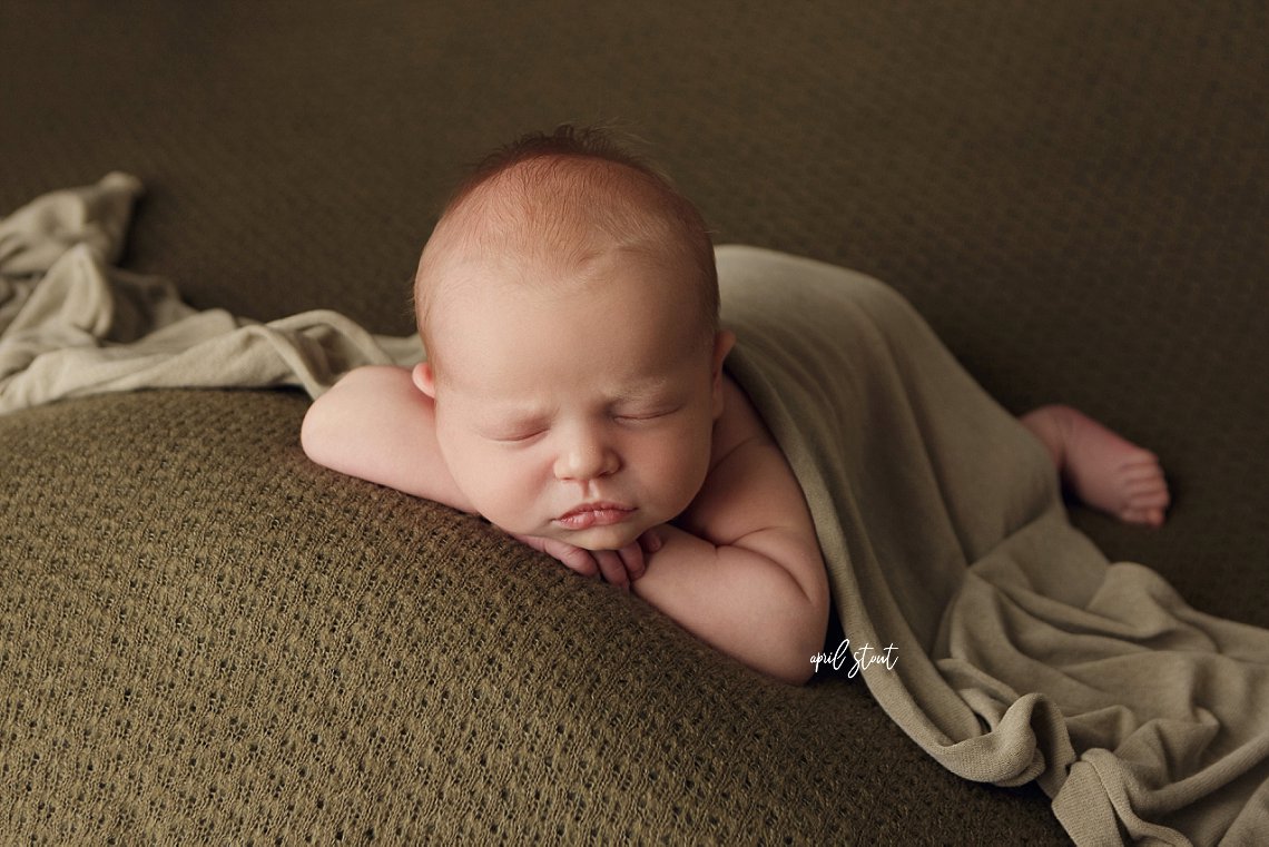 Broken Arrow oklahoma newborn baby boy photographer April Stout