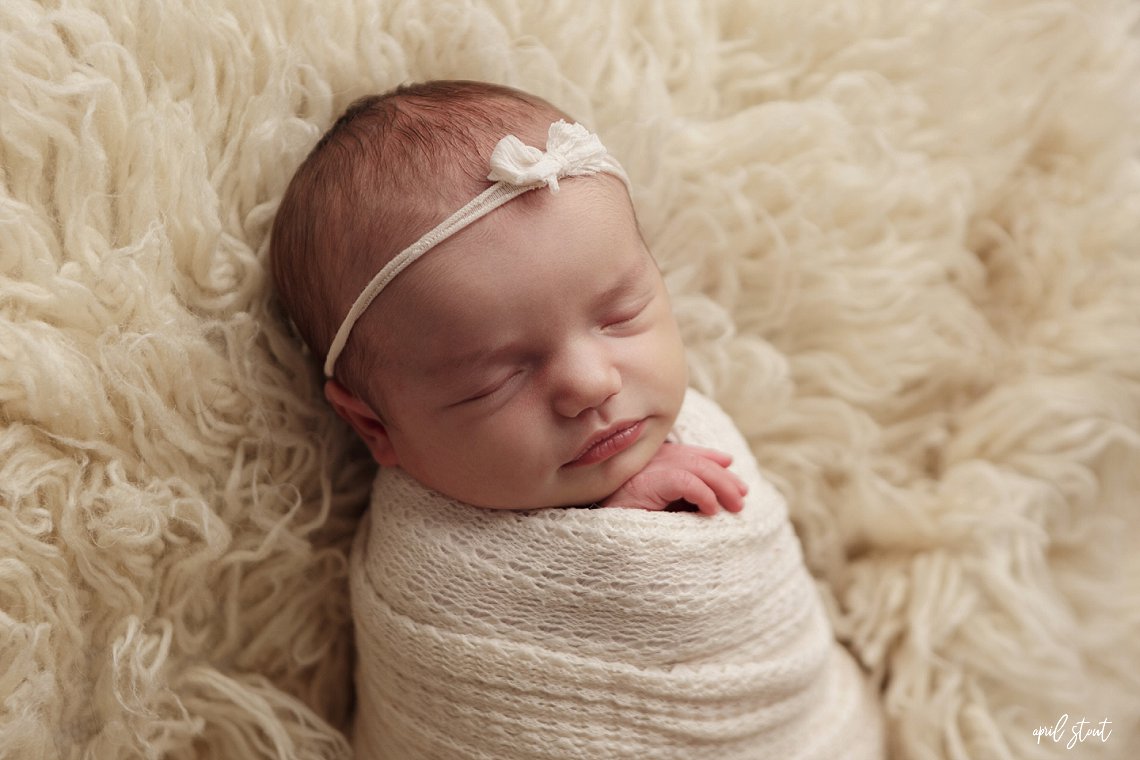 Tulsa's best newborn photographer April Stout