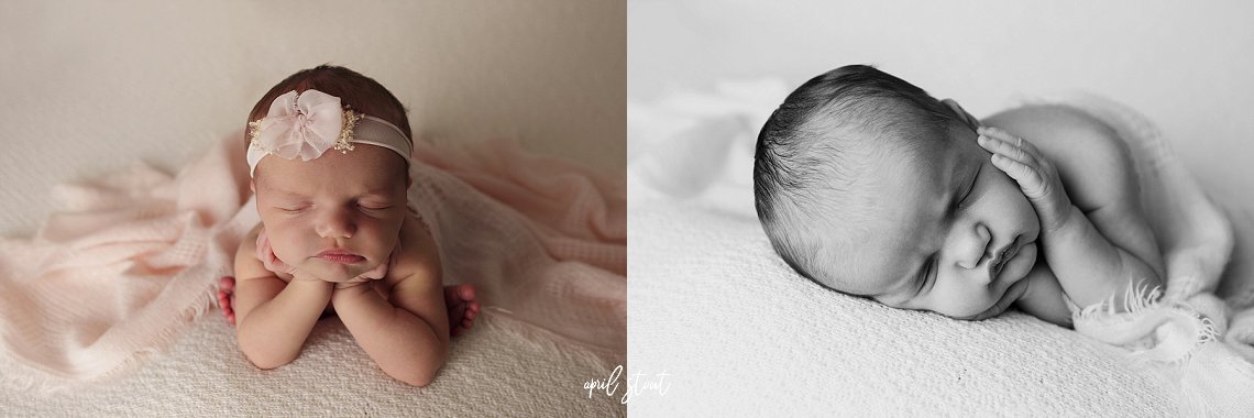 Tulsa's best newborn photographer April Stout