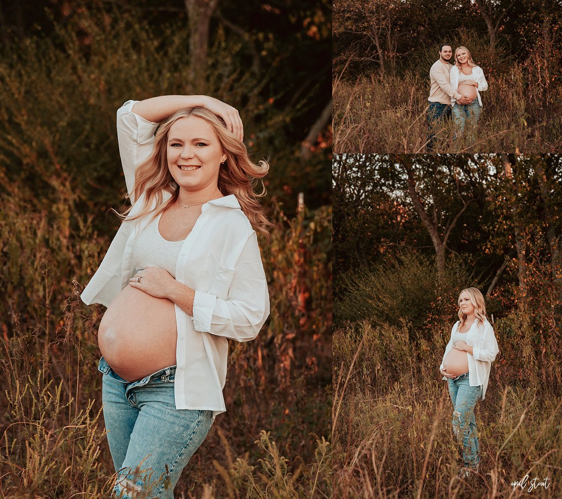 Oklahoma maternity photographer April Stout Tulsa Pryor Muskogee Claremore