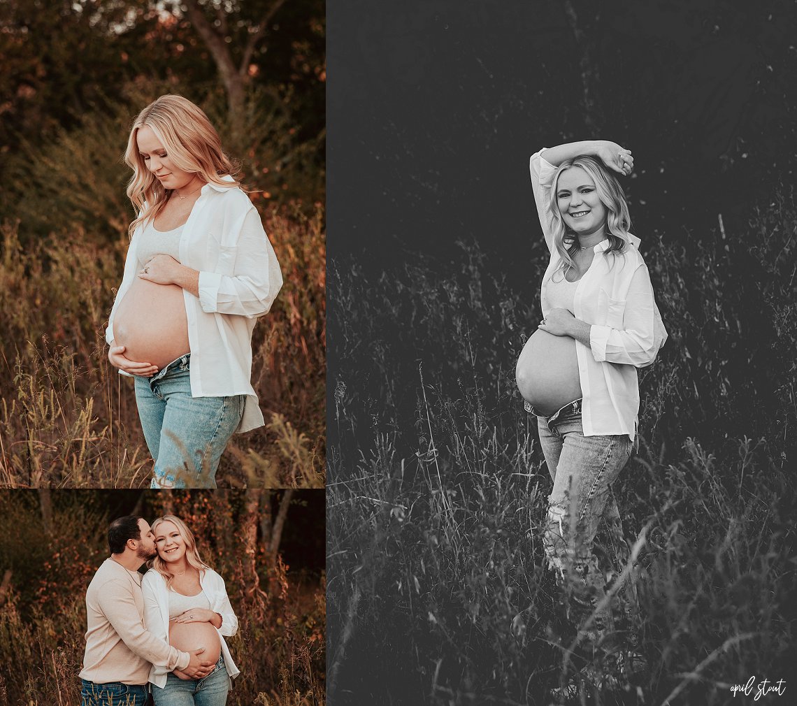 Oklahoma maternity photographer April Stout Tulsa Pryor Muskogee Claremore