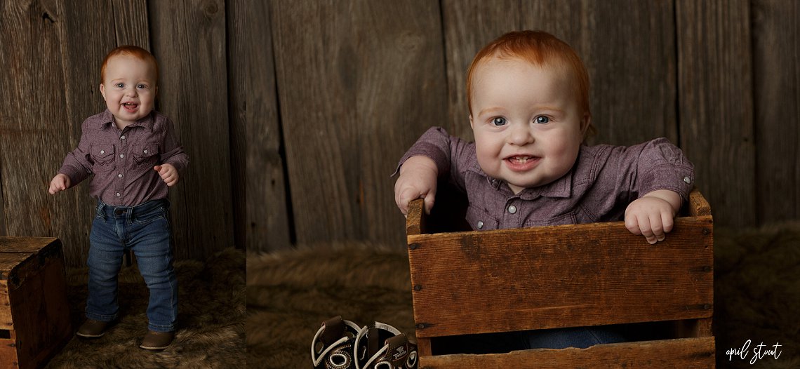 one year old photo session oklahoma april stout photography