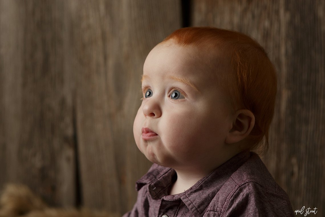 baby photoshoot first birthday one year old tulsa baby photographer april stout